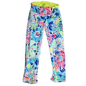 Lilly Pulitzer Pants Womens XXS Luxletic Yoga Activewear Gym Dive In Cruise